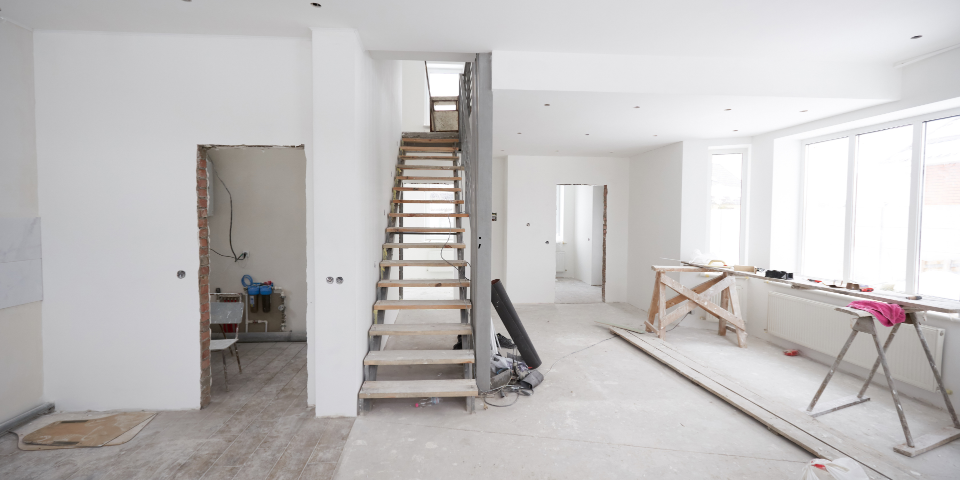 Chantier de rénovation par ABM Déco à Dunkerque